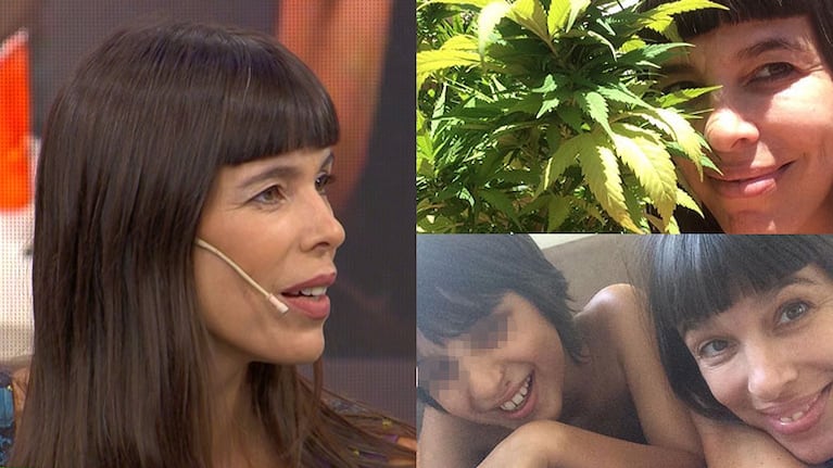 Valentina Bassi contó por qué le da aceite de cannabis medicinal a su hijo