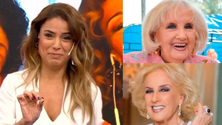 Silvia Legrand y una divertida manera de comunicarse con Mirtha durante los almuerzos