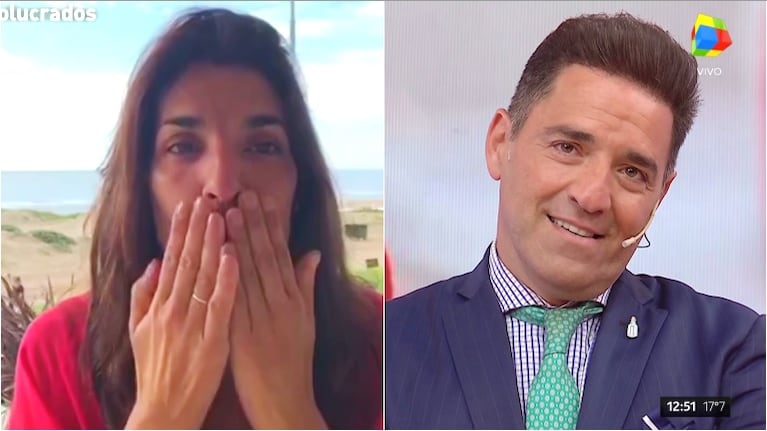 Romina Propato sorprendió en vivo a Mariano Iúdica en San Valentín 