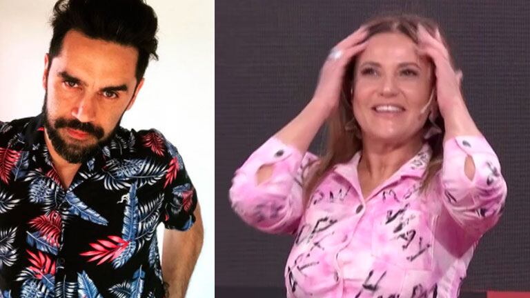 La reacción de María Fernanda Callejón cuando le preguntaron por su romance retro con Gonzalo Heredia