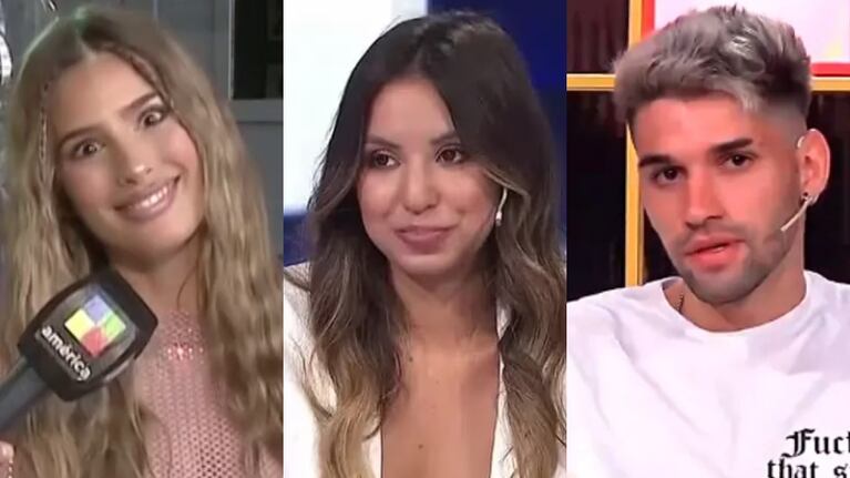 Irónica reacción de Julieta Poggio por el romance entre Cande Lecce y su ex Lucca Bardelli