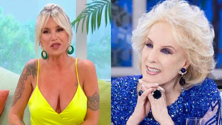 Mirtha Legrand no dudó en preguntarle a Flor Peña en su programa si se irá a otro canal