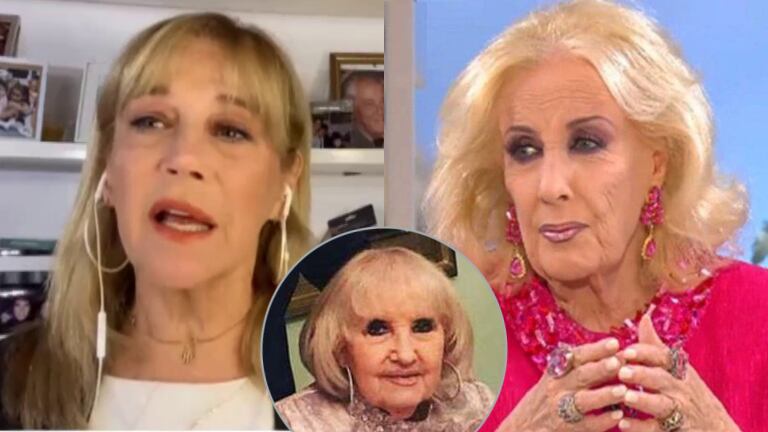 Marcela Tinayre sobre el momento en el que tuvo que darle la noticia a Mirtha Legrand del fallecimiento de Goldie: "Pensé 'tengo que llegar más rápido a la casa de mi mamá que internet'"