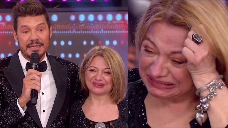 La emoción de Marcelo Tinelli al presentar a Marcela Feudale tras acompañarlo los últimos 30 años: "Le pedí que viniera para agradecerle en persona"