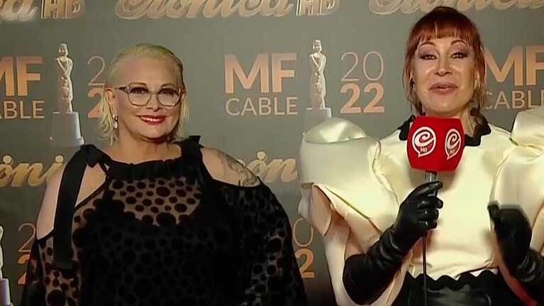 El sincericidio de Carmen Barbieri antes de que la vea Matilda Blanco en la alfombra roja de los Martín Fierro de Cable: "Qué miedo"