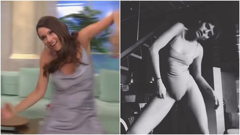 Pampita imitó el peculiar baile de Calu Rivero: "Me sale bárbaro"