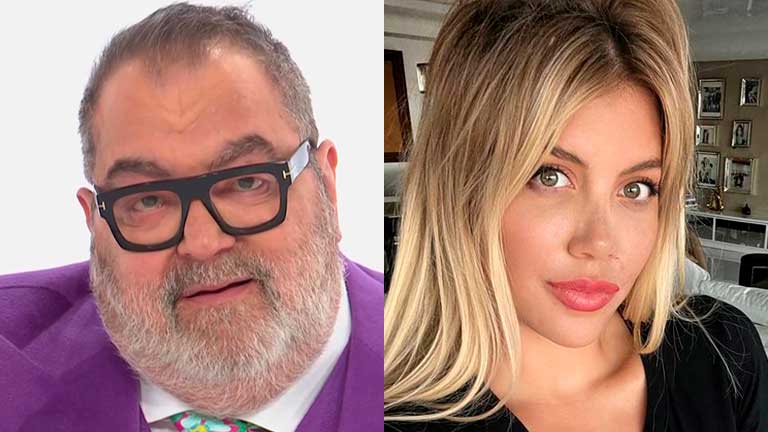 Jorge Lanata respondió las críticas por hablar de la salud de Wanda Nara