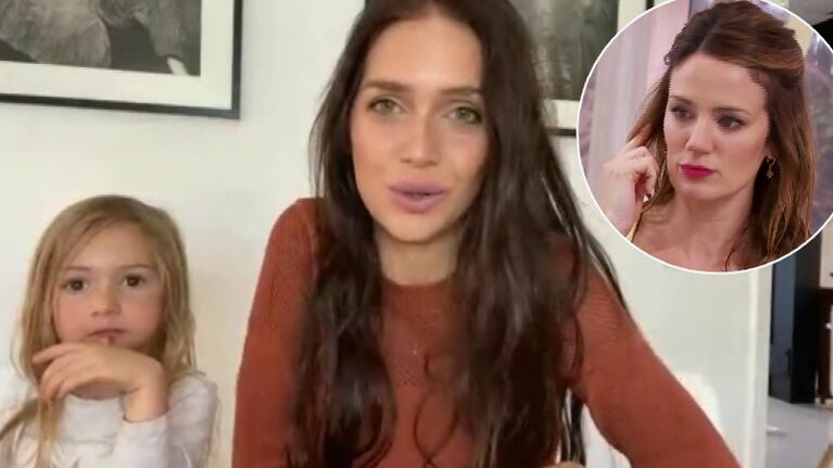 Zaira Nara confesó que no le funcionó el colecho con su hija y le dedicó un mensaje a Paula Chaves: "Malaika tiene cuatro años y no duerme sola"