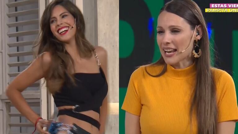 Pampita retó a Barby Franco por no usar ropa interior: "¡Te vas a paspar toda!"