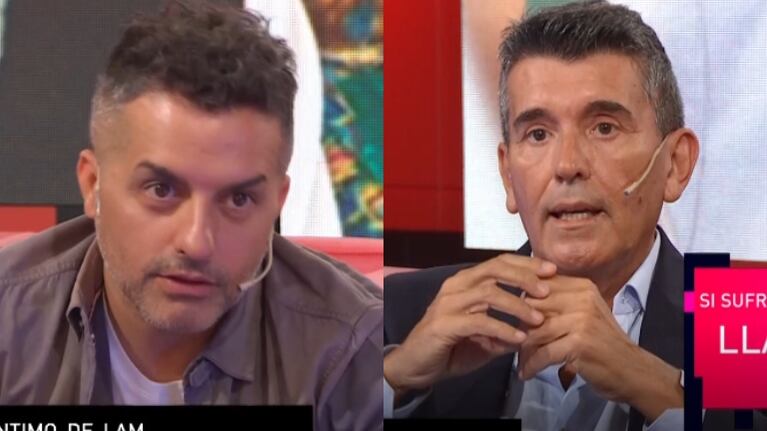 La pregunta picante de Miguel Angel Cherutti cuando De Brito le preguntó si fue muy infiel: "Puede ser que haya cometido algún error"