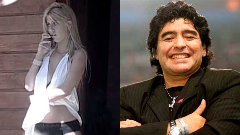 Mostraron el supuesto slip de Maradona que hizo famosa a Wanda Nara