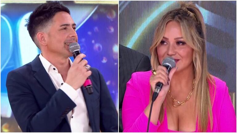 Gastón Angrisani y una tremenda frase a Karina La Princesita en Cantando 2020: "Si te gusto, estoy soltero"