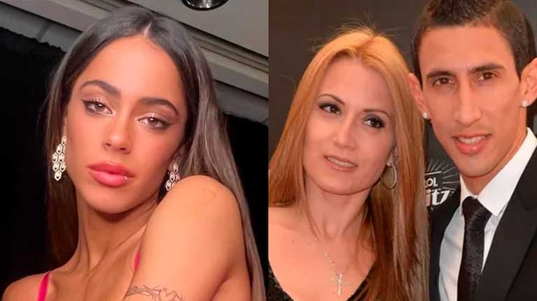 Encontraron a Tini Stoessel charlando con la esposa de Ángel de Di María