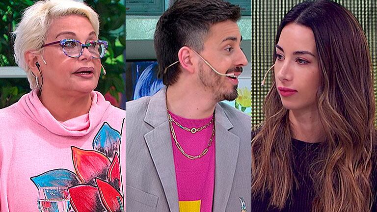 Pampito mandó al frente a Estefi Berardi y Carmen Barbieri le preguntó el nombre de la persona con quien sale