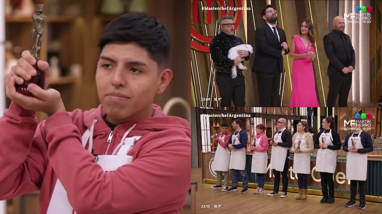 MasterChef: los participantes recibieron su Martin Fierro