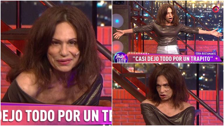 Edda Bustamante y la propuesta amorosa que recibió de un 'trapito': "Casi dejo todo por él"