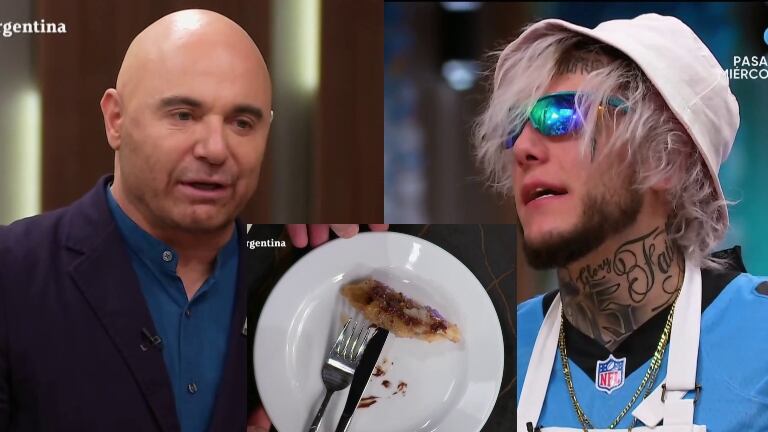 Germán Martitegui se negó a probar el planto de Alex Caniggia en MasterChef: "Perdón a los televidentes"