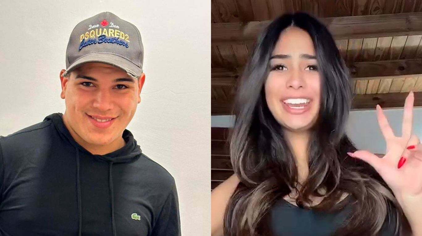 Daniela Celis le habla a la panza a sus hijos con Thiago Medina