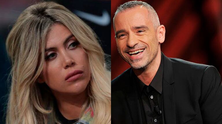 En medio del escándalo, Eros Ramazzotti le escribió a Wanda Nara para conquistarla