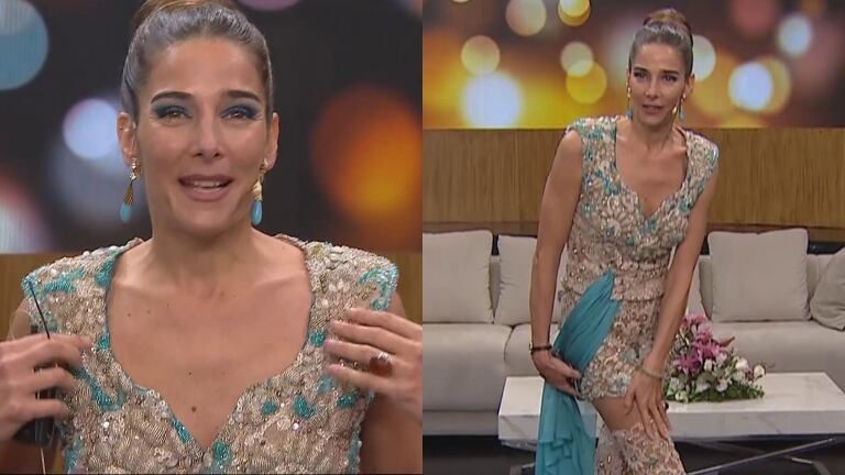 Juana Viale contó que otra famosa llevó su vestido: "Lo ajustaron porque es más grandota"