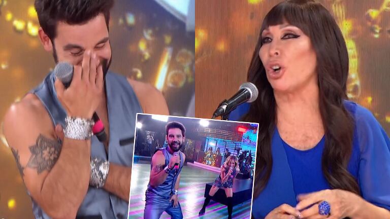 La dura devolución de Moria Casán tras la performance de Agustín Sierra y Rochi Igarzabal en el Cantando