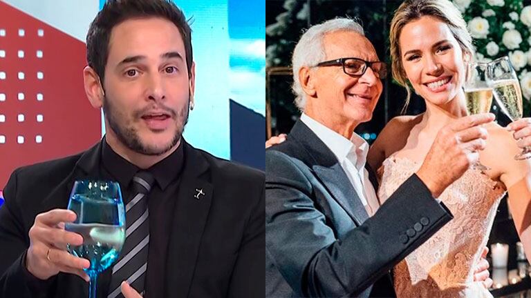 Rodrigo Lussich y un filoso comentario sobre la boda de Eduardo Costantini y Elina Fernández