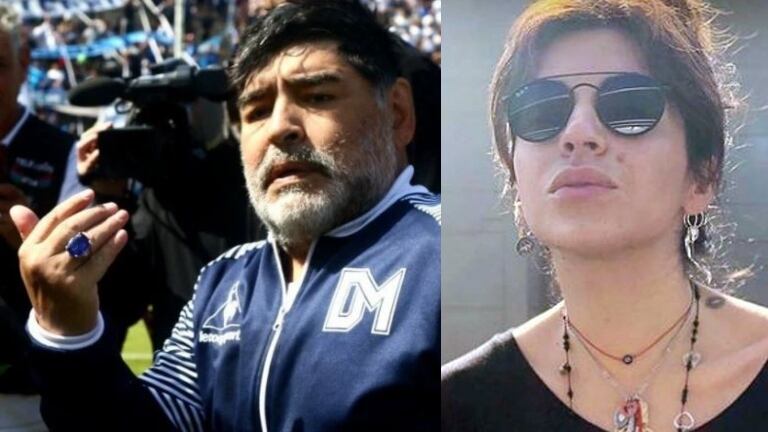 Gianinna Maradona se quedó con el anillo de Diego valuado en 300 mil dólares