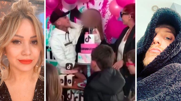 Karina la Princesita aclaró su posteo sobre la cuarentena mientras el Polaco festejaba el cumple de una hija sin barbijos