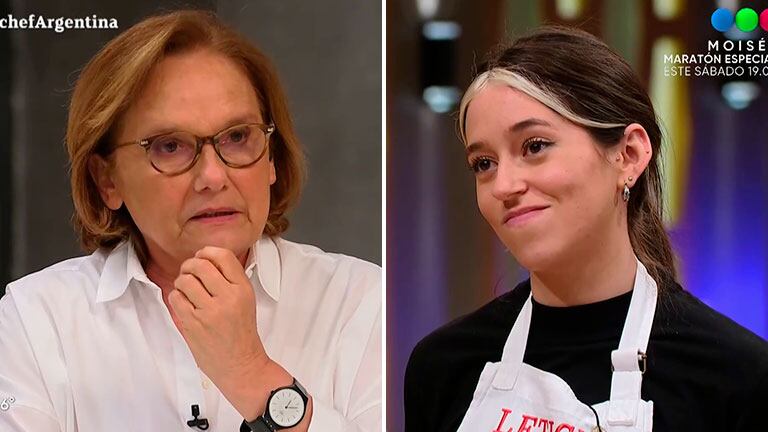 La elogiosa frase de Dolli Irigoyen a Leticia Siciliani en MasterChef Celebrity que se volvió viral