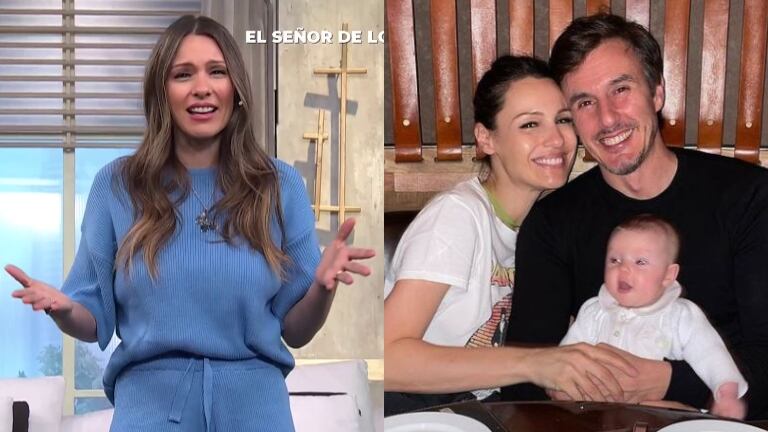 Firme reacción de Pampita cuando le pidieron que tenga otro bebé con Roberto García Moritán: "¿Otra vez? ¡Todavía no dormimos nada!"