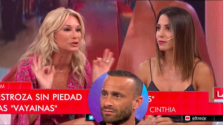 ¡Sorpresivo! Yanina Latorre bancó a Cinthia Fernández tras la separación de Baclini: “Él te tenía muda”