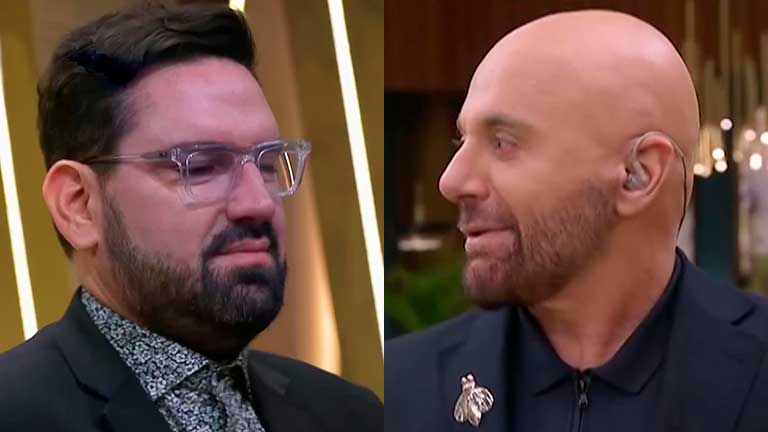 El momento de tensión entre Damián Betular y Germán Martitegui en MasterChef