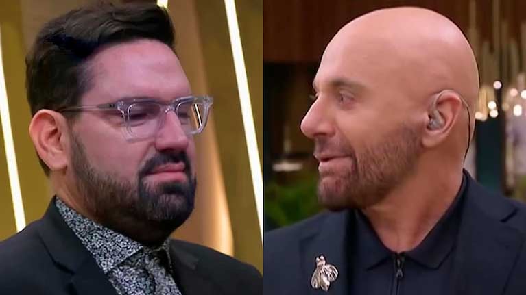 El momento de tensión entre Damián Betular y Germán Martitegui en MasterChef