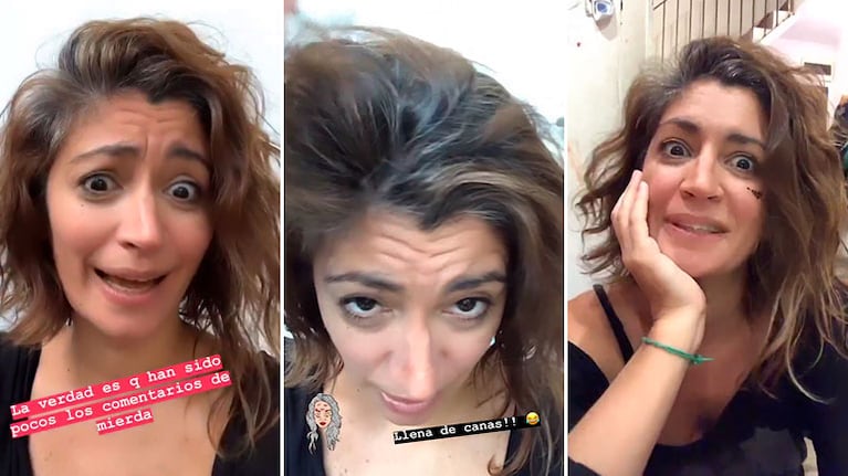 El natural cambio de look de Carla Conte: "No me tiño más"