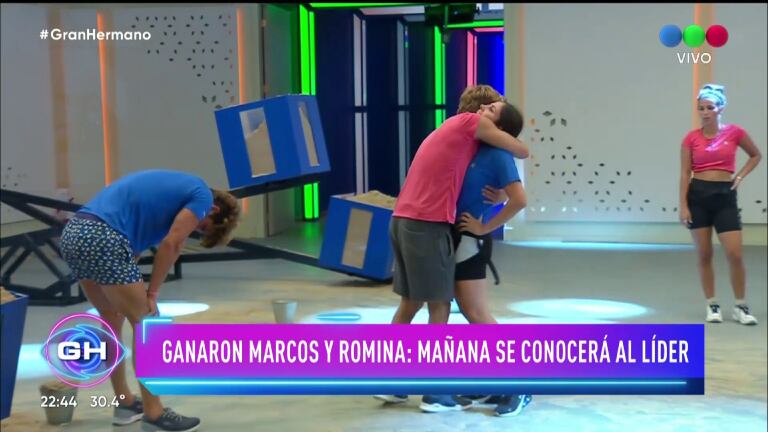 Entre Marcos y Romina se definirá el último líder de Gran Hermano, que tendrá inmunidad y pasará a ser el tercer finalista