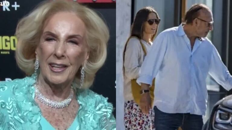 Mirtha Legrand tuvo un exabrupto sobre el supuesto romance de Juana Viale con Mauricio Filiberti