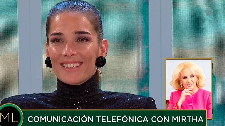 La divertida chicana de Juana Viale al recibir el llamado de Mirtha Legrand