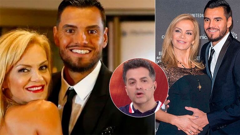 Eliana Guercio y Sergio Romero esperan su cuarto hijo: "Está embarazada de seis meses"