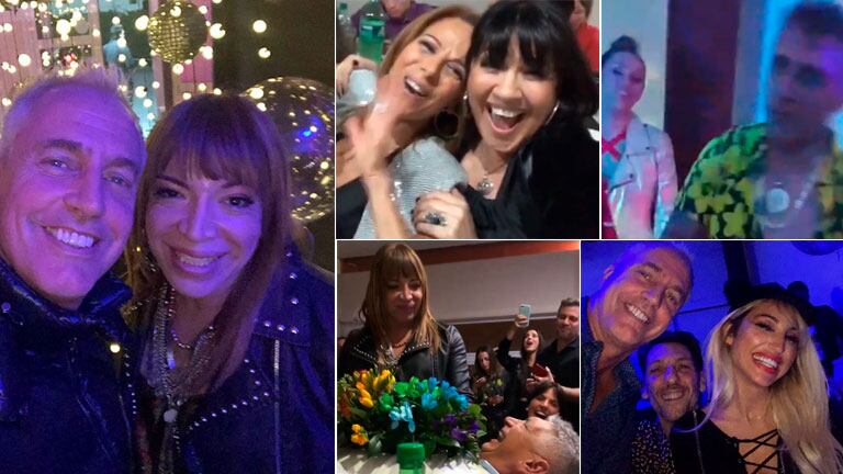 ¡Imperdible! Marley mostró la intimidad del divertidísimo cumpleaños de Lizy Tagliani junto a sus amigos famosos