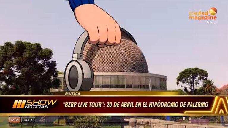 Bizarrap anunció su gira en Buenos Aires con un video súper creativo