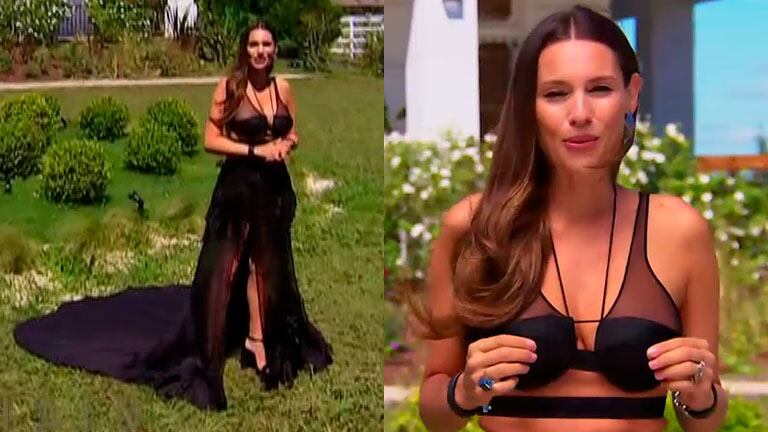 El despampanante look de Pampita en el debut de El Hotel de los Famosos