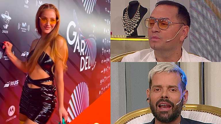 Medina Flores y Caprarola, súper críticos con el look de Flor Vigna en los Premios Gardel 2023