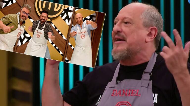 Daniel Aráoz habló tras su enojo con los jurados de MasterChef Celebrity: "Ahí pinta piña"