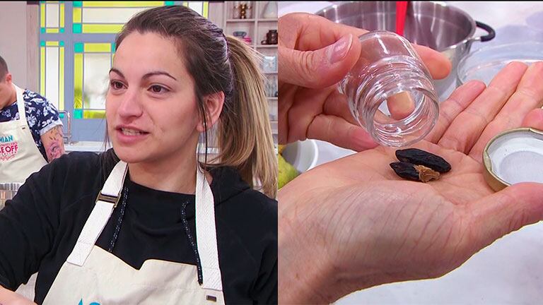 Agustina y un postre que conlleva un riesgo en su preparación en Bake Off