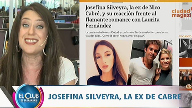 Las reacciones Fede Bal y Josefina Silveyra, los ex de Laurita y Nico Cabré