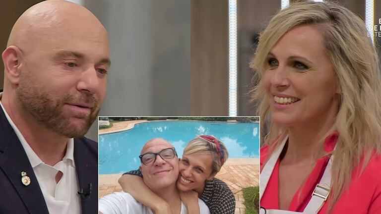 La pregunta de Germán Martitegui que sorprendió a Denise Dumas en MasterChef: "¿A tu marido le pedís que se disfrace de mí?"