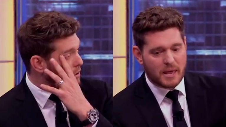 Michael Bublé se emocionó hasta las lágrimas al hablar de la salud de su hijo Noah