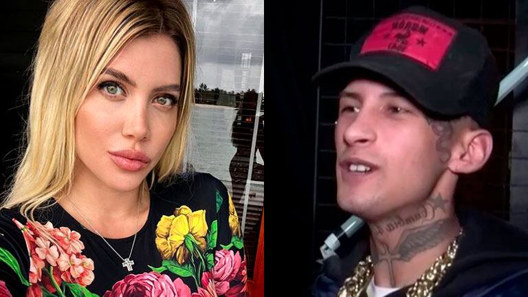 Explosiva versión de enojo de Wanda Nara con L-Gante 