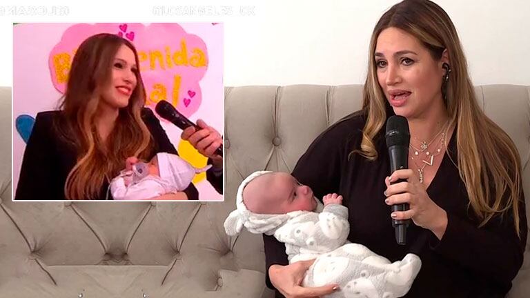 Belén Francese se diferenció de Pampita, a un mes y medio de ser mamá