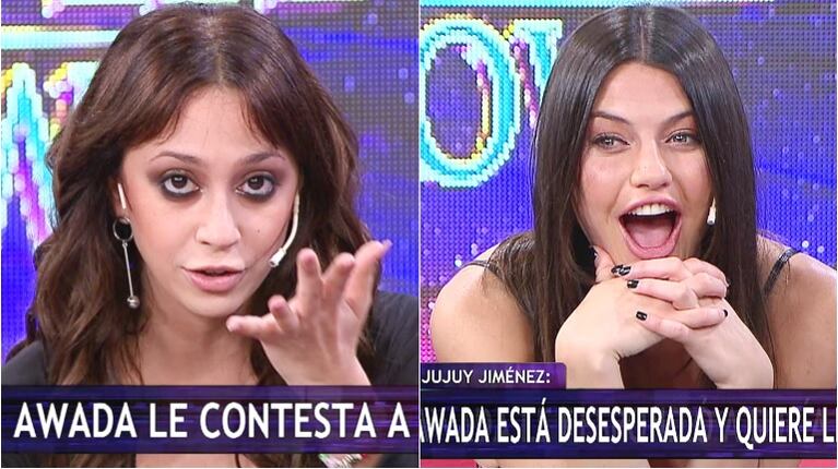 Nai Awada, filosa con Jujuy Jiménez